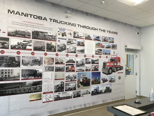 Manitoba Trucking Wall Decal